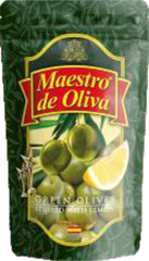 Оливки с лимоном "Maestro de Oliva", 170г РЕТ